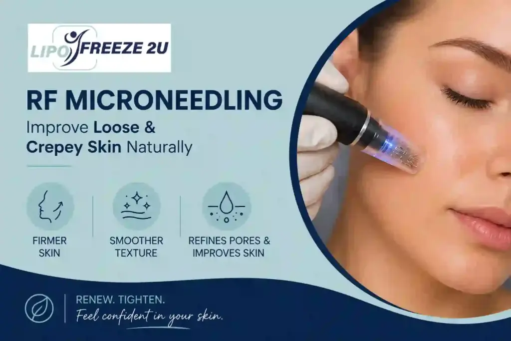 Can RF Microneedling Help Improve Loose and Crepey Skin Stoulton?